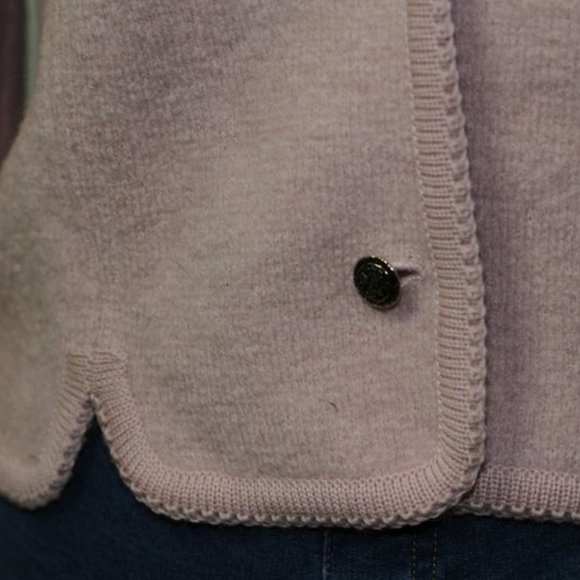 Carol Reed Pink Wool Jacket (6) - Picture 3 of 8